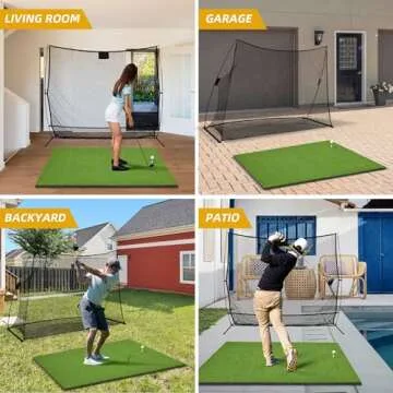 5x4ft Golf Mat - Perfect for Home Practice and Outdoors!