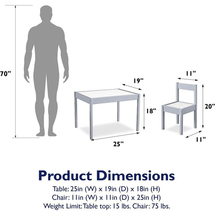 Hunter Table and Chair Set - Perfect for Kids