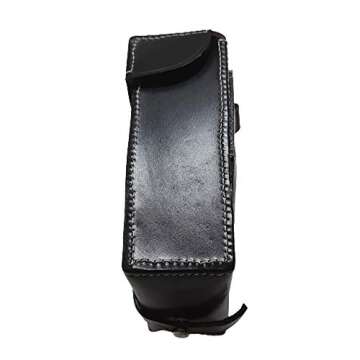 warreplica MG42 Gunners Pouch Black Leather Reproduction
