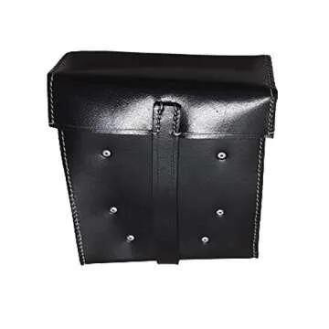 warreplica MG42 Gunners Pouch Black Leather Reproduction