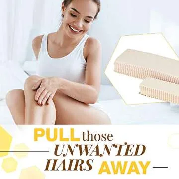 GiGi Waxing Strips - Small & Large Muslin Strips, 100 Each Pack