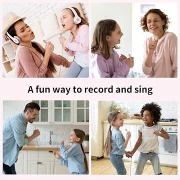 Mini Karaoke Microphone for Portable Recording