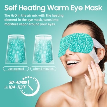 BeHoomi Self Heating Steam Eye Mask - Relaxation Essential