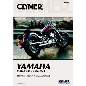 Clymer Yamaha V-star 650 1998-2005 (CLYMER MOTORCYCLE REPAIR)
