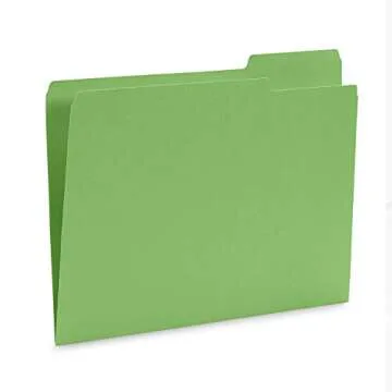 Sturdy Ocean Tone Colored File Folders for Organization