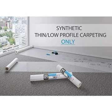 Carpet Protector Roll - Durable Self-Adhesive Film
