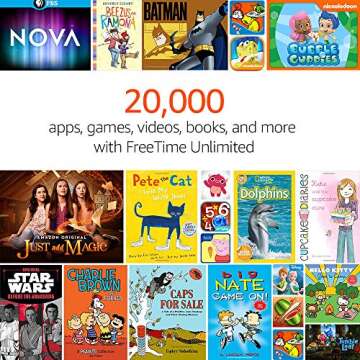 Fire HD 10 Kids Edition Tablet, 10.1" 1080p Full HD Display, 32 GB, Pink Kid-Proof Case (Previous Generation - 7th)