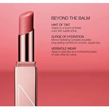 Nars Afterglow Orgasm Lip Balm Lipstick 0.08oz (Travel Size)