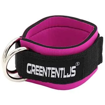 Greententljs Padded Ankle Strap for Leg and Glute Workouts