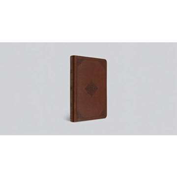 ESV Large Print Value Thinline Bible (TruTone, Tan, Ornament Design)