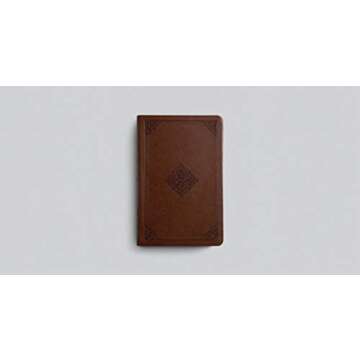 ESV Large Print Value Thinline Bible (TruTone, Tan, Ornament Design)
