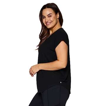 RBX Plus Size V-Neck Tunic for Ultimate Comfort