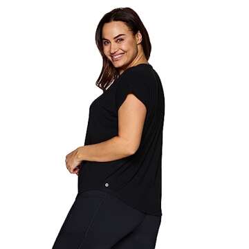 RBX Plus Size V-Neck Tunic for Ultimate Comfort