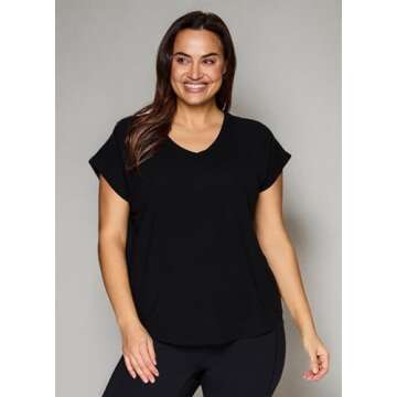 RBX Plus Size V-Neck Tunic for Ultimate Comfort