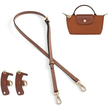 Leather Adjustable Bag Strap for Mini Pouch & Purse