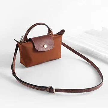 Leather Adjustable Bag Strap for Mini Pouch & Purse