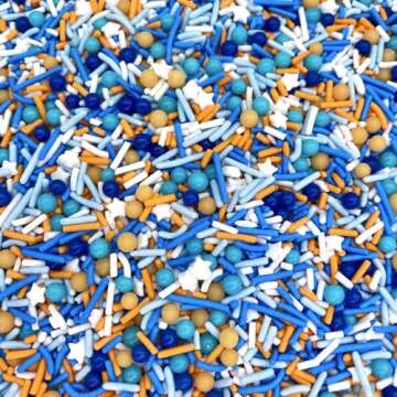 Manvscakes | Sprinkles | 4 oz | Cake sprinkles | Cupcake sprinkles | Baking | Sprinkle mix | Edible ...