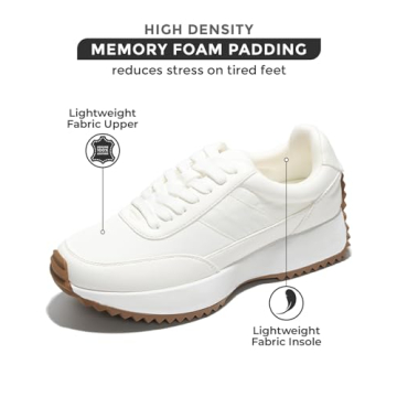 Project Cloud Sneakers - Stylish Memory Foam Comfort for Women