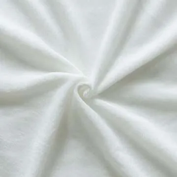 COIZA Body Pillow Cover, Big Plush Shaggy Luxury Ultra Soft Body Pillowcase with Zipper, Throw Body Pillow Cases (White, 21 * 54")