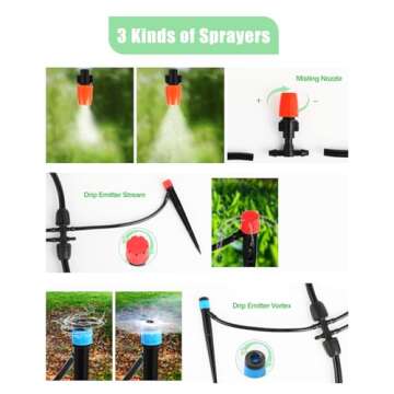 Drip Irrigation System for Effortless Gardening Solutions