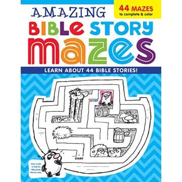 Amazing Bible Story MAZES (I'm Learning the Bible Activity Book)