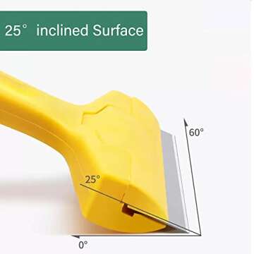 4" Razor Blade Scraper Tool - 10 Extra Blades Included