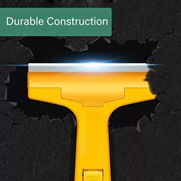 4" Razor Blade Scraper Tool - 10 Extra Blades Included