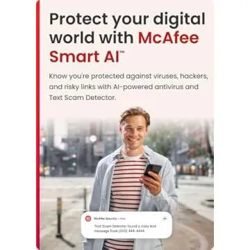 McAfee Total Protection 5-Device 2025 |15 Month Subscription | Security Software Includes Antivirus,...