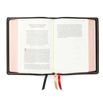 Ancient Faith Study Bible | Premium Black Goatskin Edition