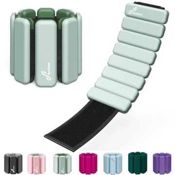 Sportneer Adjustable Wearable Wrist Weights for Women