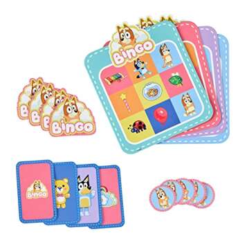 Bluey Bingo's Bingo Card Game - Fun for All Ages