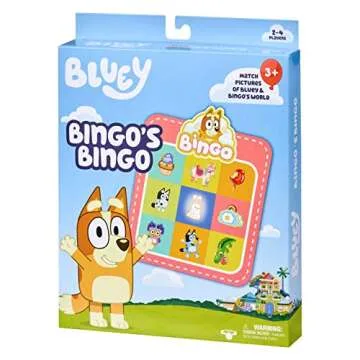 Bluey Bingo's Bingo Card Game - Fun for All Ages