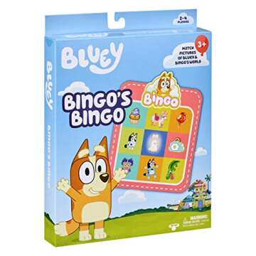 Bluey Bingo's Bingo Card Game - Fun for All Ages