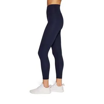 Zobha Women's Standard Easy High Rise Contender Deluxe Legging, Peacoat