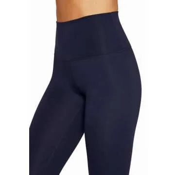 Zobha Women's Standard Easy High Rise Contender Deluxe Legging, Peacoat