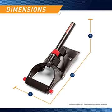 Marcy Wrist and Forearm Developer/Strengthener Home Gym Gear - Wedge Multi-coloured, 9x4x1"