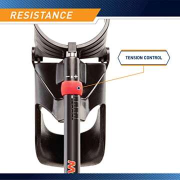 Marcy Wrist and Forearm Developer/Strengthener Home Gym Gear - Wedge Multi-coloured, 9x4x1"