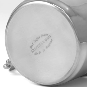 Personalized Pewter Baby Cup - Unique Newborn Gift