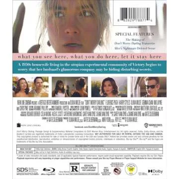 Don't Worry Darling Psychological Thriller Blu-Ray