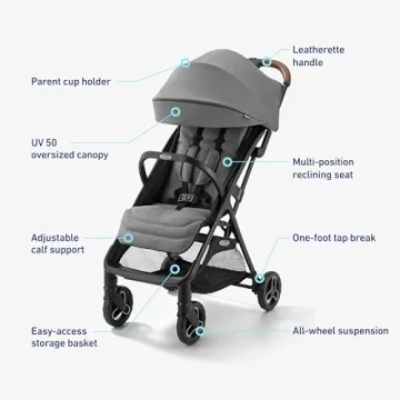 Graco Ready2Jet Compact Stroller – Lightweight Travel Convenience