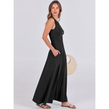ANRABESS Maxi Sundress for Women - Stylish Summer Dress