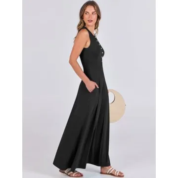 ANRABESS Maxi Sundress for Women - Stylish Summer Dress
