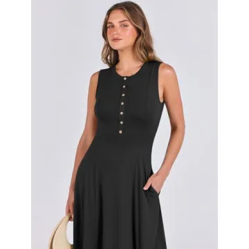 ANRABESS Maxi Sundress for Women - Stylish Summer Dress