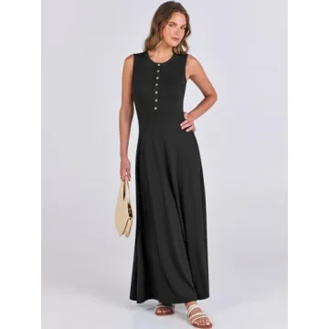 ANRABESS Maxi Sundress for Women - Stylish Summer Dress