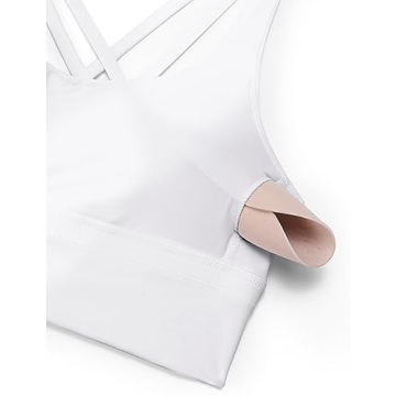 CRZ YOGA Women's Longline Sports Bra for Activewear