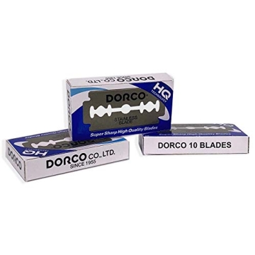 Dorco ST300 Double Edge Razor Blades - 100 Blades Pack