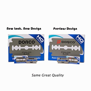 Dorco ST300 Double Edge Razor Blades - 100 Blades Pack