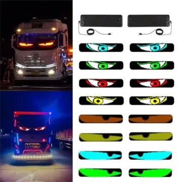Devil Eyes LED Car Lights with APP Control - 2PCS