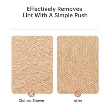 Fabric Shaver, Electric Lint Remover for Clothes, Lint Shaver for Clothing, Sweater Shaver with 2 Re...