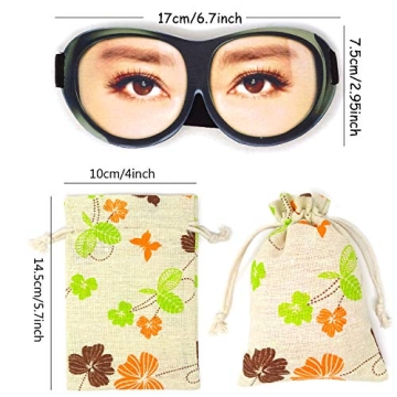 Honbay 3D Funny Eyeshade Soft Sleep Eye Mask for Fun Rest